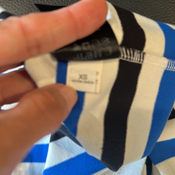 Mod BEBE Nylon Spandex Striped Skirt Size XS - Picture 6 of 6